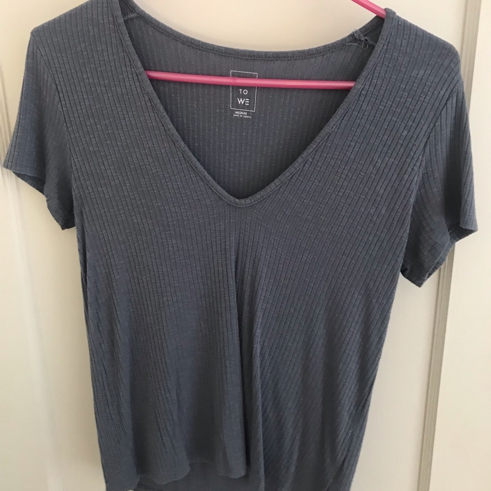 ME TO WE V NECK T-SHIRT